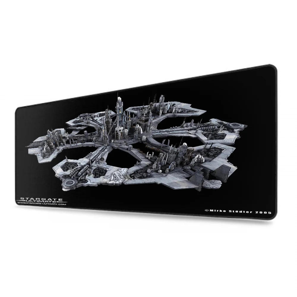 Stargate Earth SG1 Mousepad Mouse Pad Extended Gaming Keyboard Mat Besar 90X40Cm XXL Gamer Mousepad