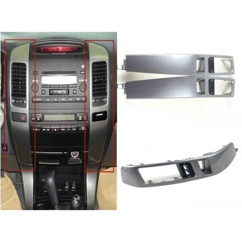 

Suitable for Toyota Prado 2700 LC120 Instrument Panel Middle Air Vent Air Conditioning Vent Decorative Panel Auto Parts