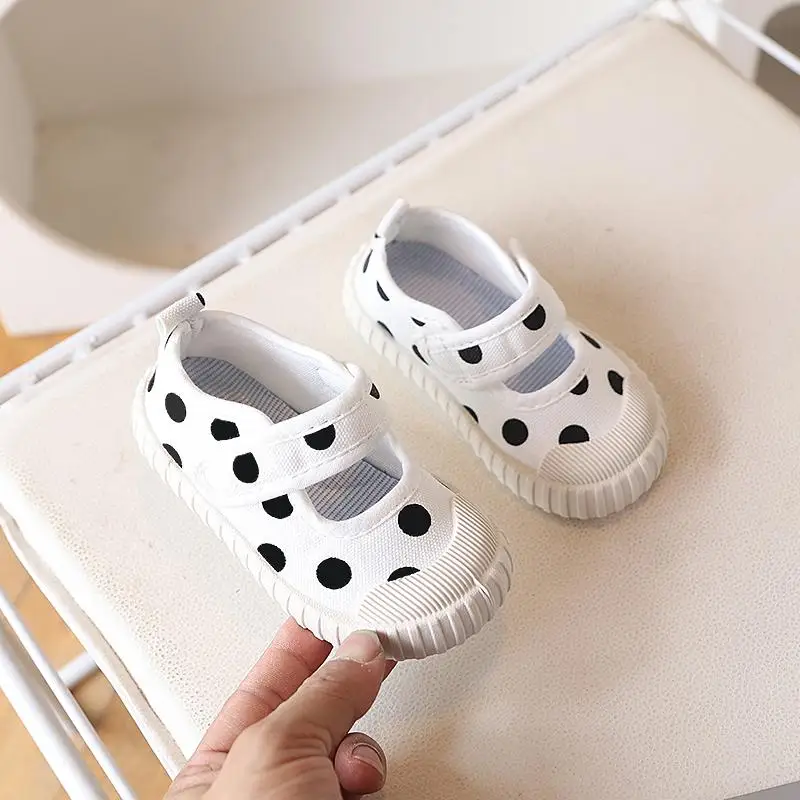 Toddler Kids Barefoot Cotton Sneakers 2026 New Autumn First Walker Walking Shoes Soft Sole Comfort Kindergarten Daily Footwear