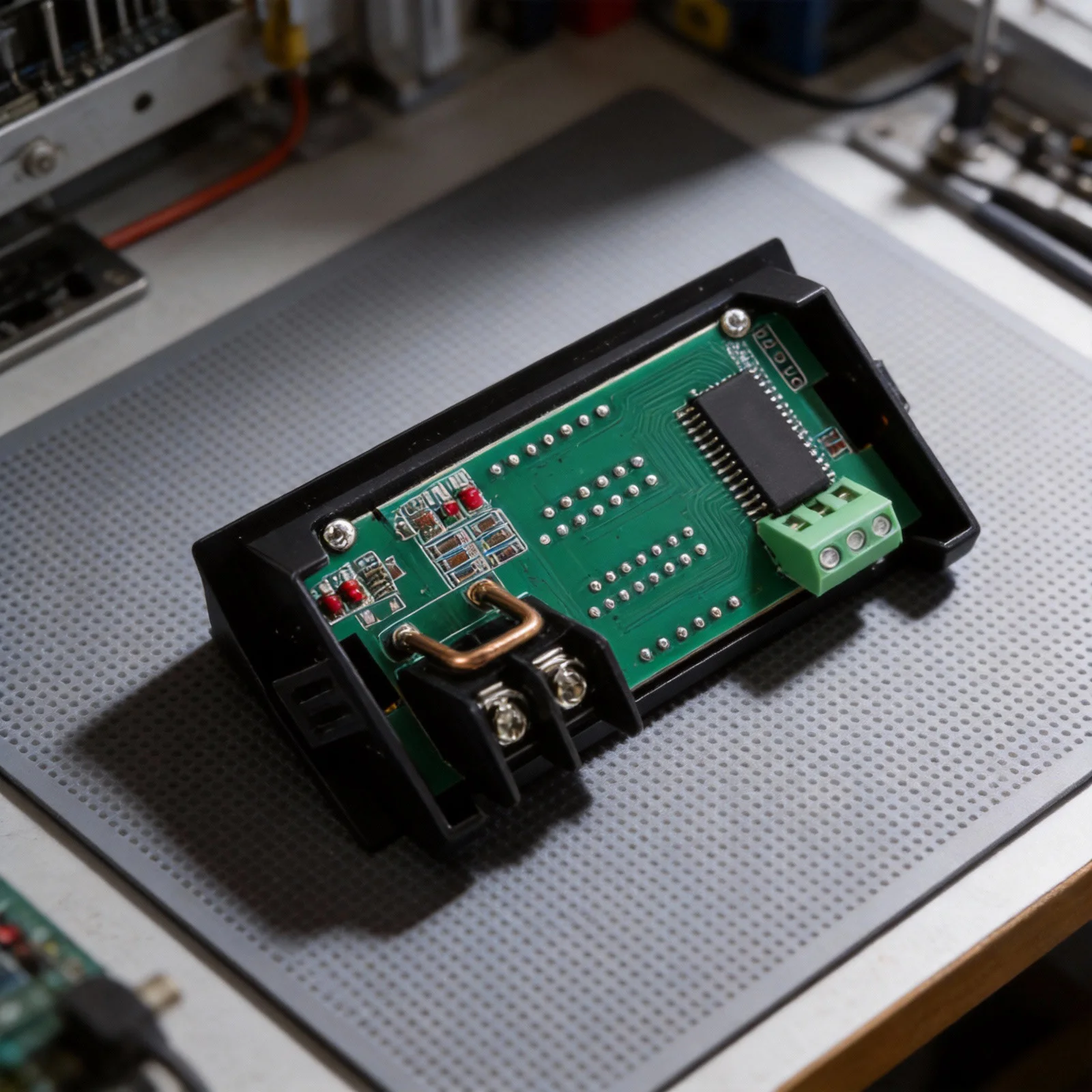 Digital Power Meter with Adjustable Regulated Power Supply DC5~24V and 5 Digit Display for Laboratory and Research Use