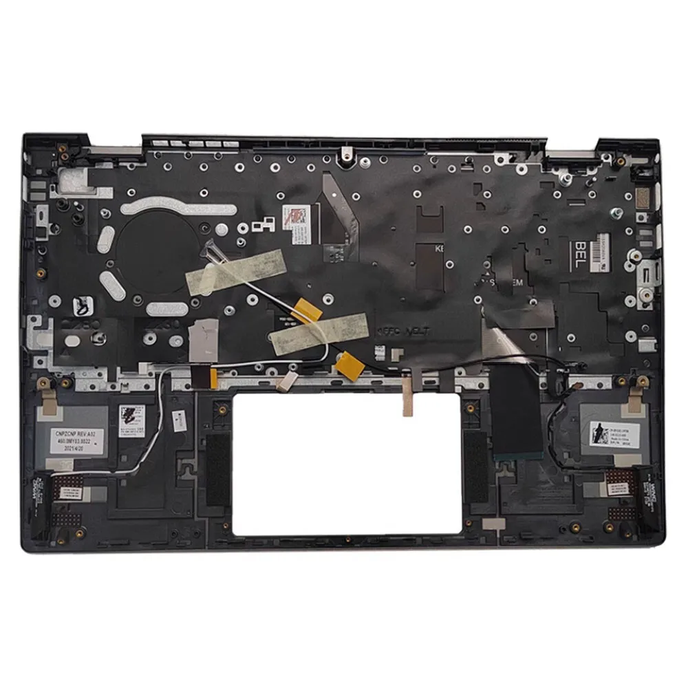 For DELL Insprion 14 5410 5415 Laptop Backlit Keyboard Palmrest Upper Case Gray