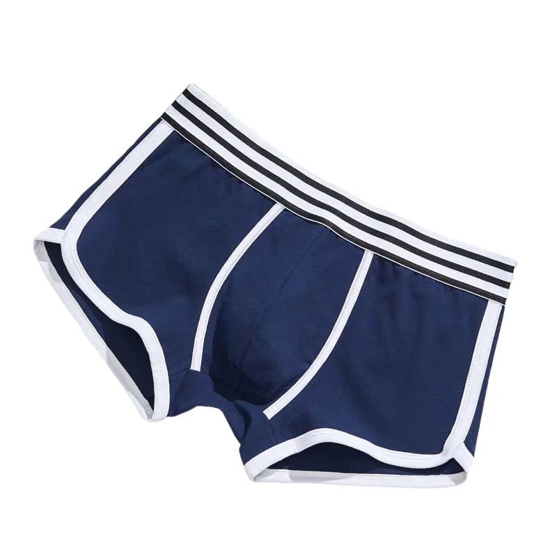 

2PCS Men's Underwear Pure Cotton Breathable Boxers Plus Size Arrow Pants Loose Comfortable Sports Shorts Mid Waist Underpants