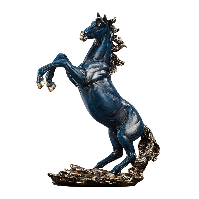 

Украшение для гостиной в китайском стиле, украшение для лошади, счастливый фэн-шуй, офисный стол, украшение для винного шкафа, домашний суповый конь