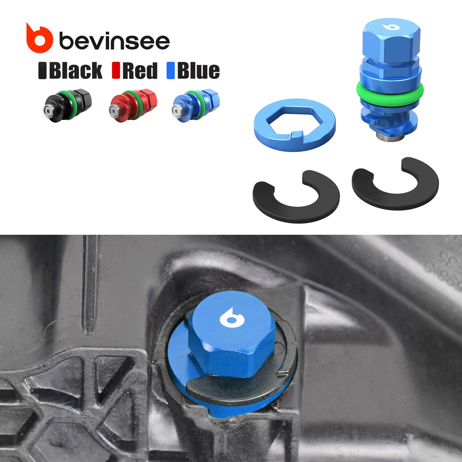 

BEVINSEE Magnetic Engine Oil Sump Drain Plug for VW Golf 7 for Golf 7.5,for Audi S3 A3 8V,for SEAT Leon 5F,for Skoda Octavia 3