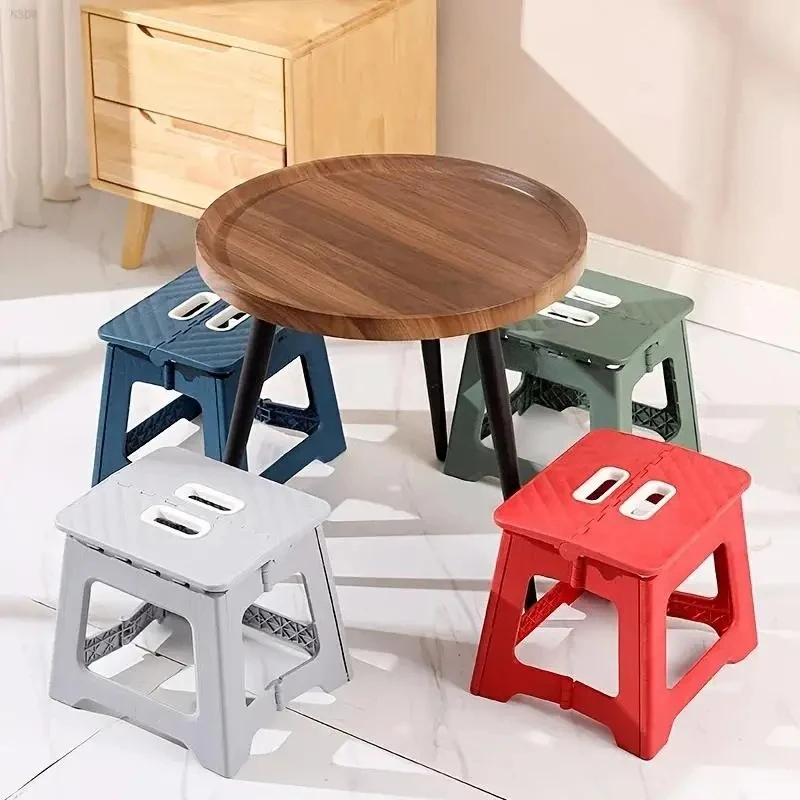 

Портативный складной стул для взрослых и детей, утолщенный пластиковый стул-седло для активного отдыха и рыбалки, 2 шт.