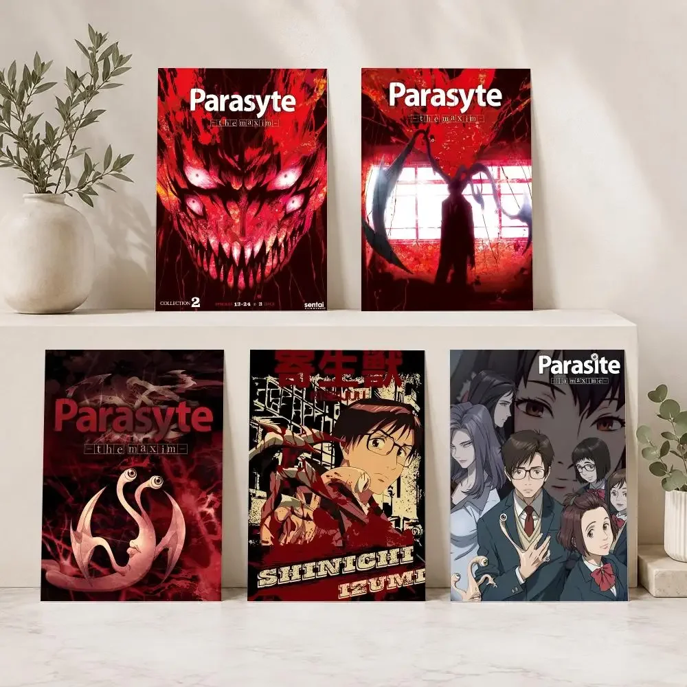 P-Parasite The Maxim Anime Painting Calligraphy Modern Canvas Wall Art for Bedroom & Living Room | Home Decor Gift