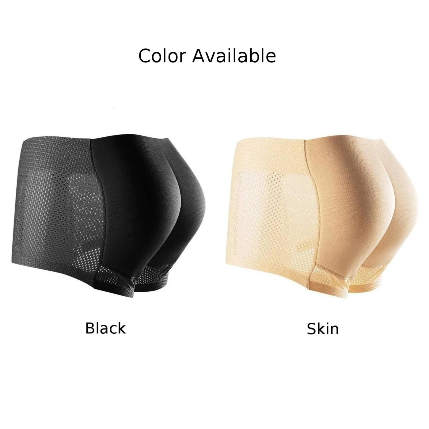 Enhance Your Curves with Men Hip Butt Lifter Briefs  Padded Underwear Panty  Sizes M 2XL  Available in Black/Skin Colors