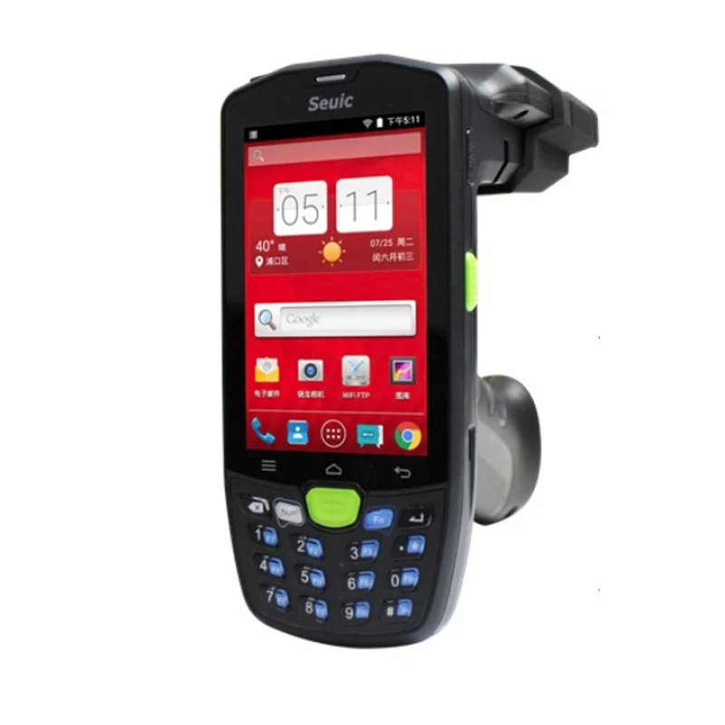 Seuic AUTOID-9U RFID UHF Android Handheld Industrie PDA Bluetooth Stocktaking Maschine 2D Bar Code Scannen Collector