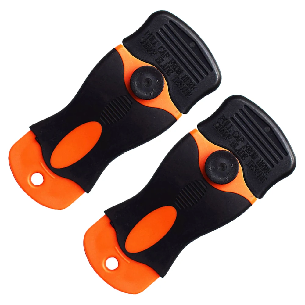 

1.5" Razor Scraper Double Edged Plastic Blades For Removing Car Labels Stickers Glue Decals On Glass Windows E12 E15