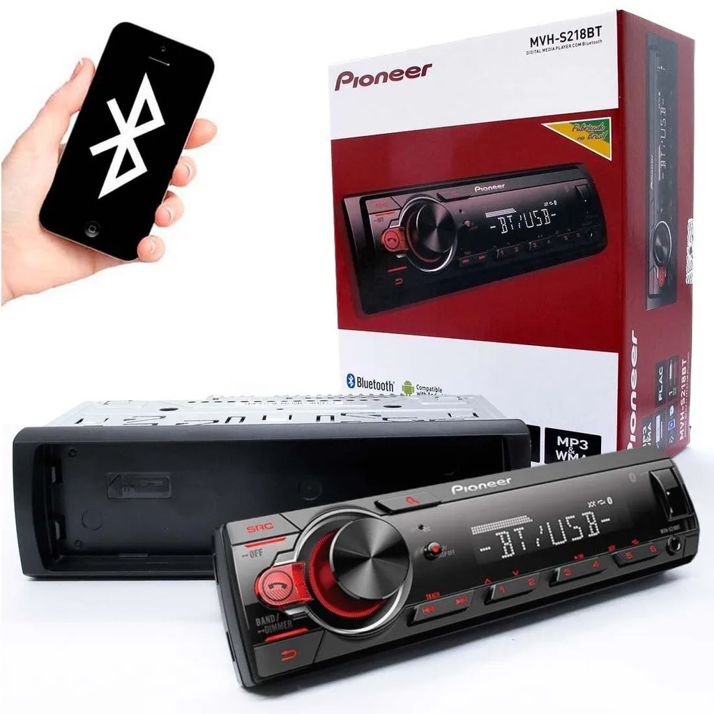 MULTIMIDIA PIONEER Fm Car Mp3 Pen Automotive Usb Aux Bluetooth Player