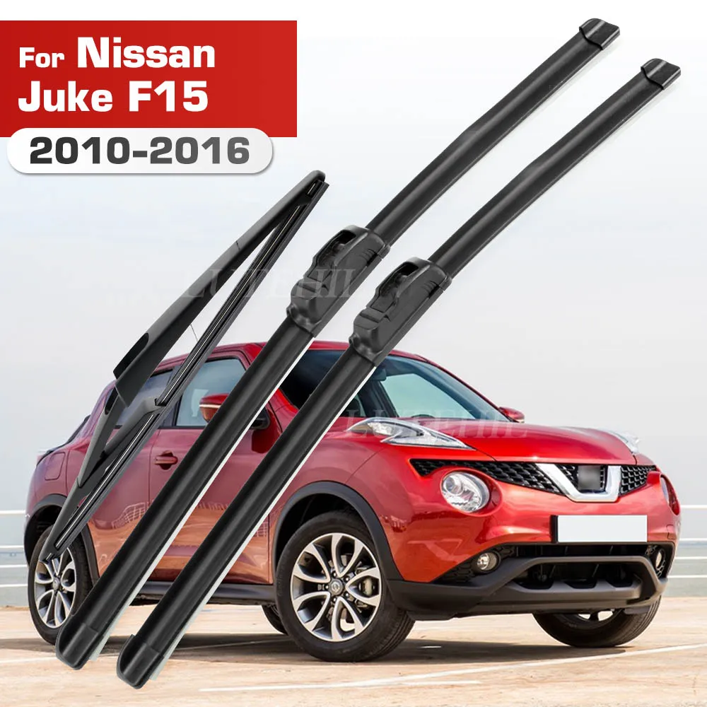 

For Nissan Juke F15 2010-2016 2011 2012 2013 2014 Wiper Front & Rear Wiper Blades Windshield Windscreen Window Brushes 22"14"12"