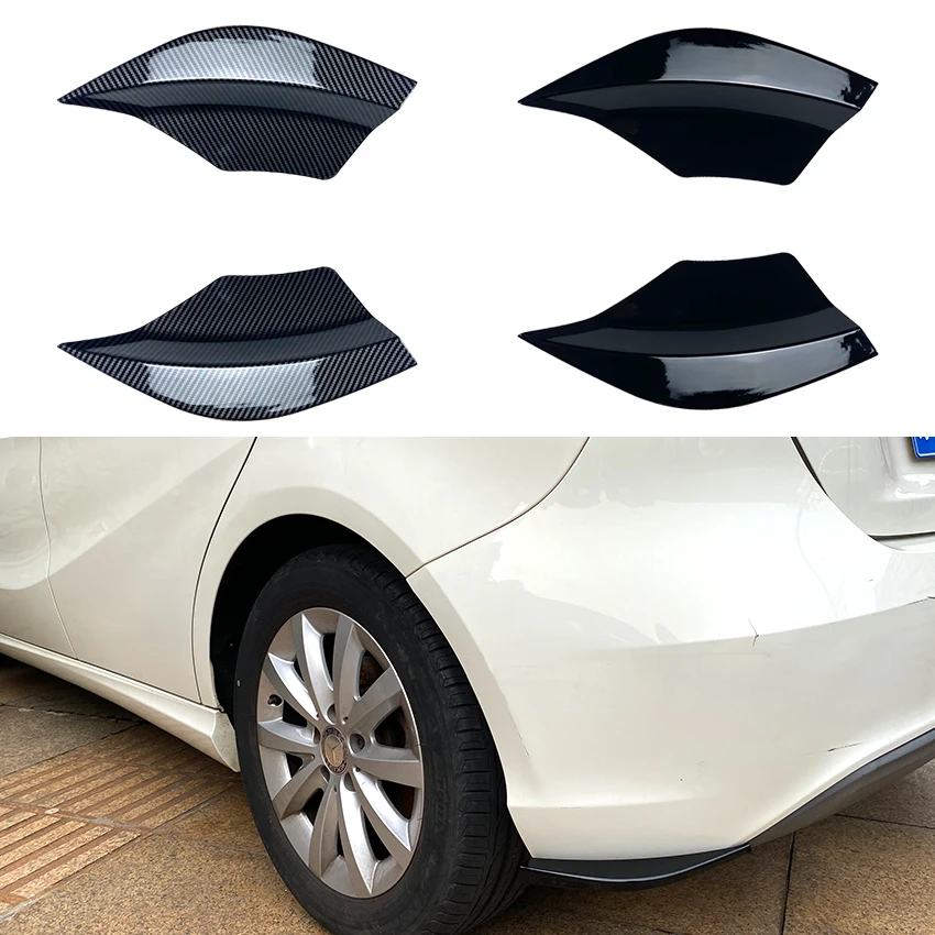 

For Mercedes Benz A Class W176 2013-2018 A180 A200 A45 AMG Rear Bumper Air Vent Cover Fender Stickers Accessories Car Styling