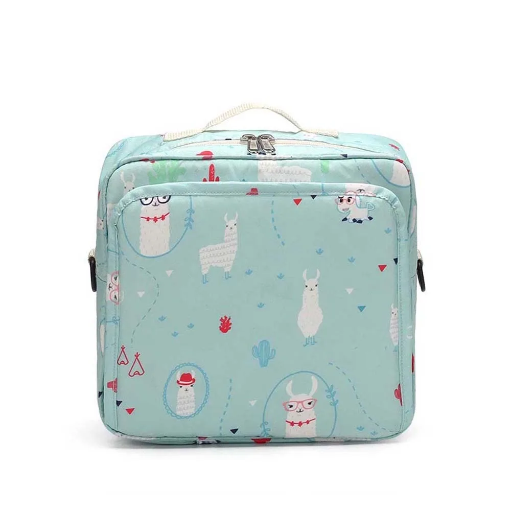 

Мягкая сумка для хранения подгузников, большая вместимость, утолщенный органайзер для мамы, многослойная многофункциональная подвесная сумка для детской коляски