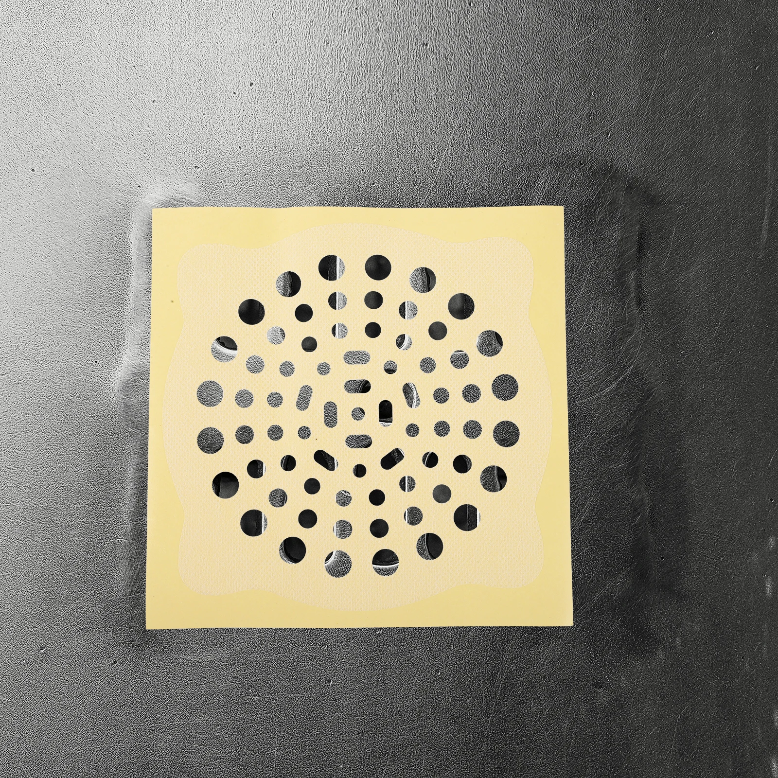 

20 Pcs Disposable Hair Catcher Stickers for Bathroom Sewer Filter Strainer Kitchen Sink Drain Mesh White Floor