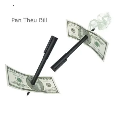 

Ручка для проникновения Magic Tricks через доллар, волшебная роскошная ручка через доллар, волшебный ментализм, иллюзия, реквизит для трюков