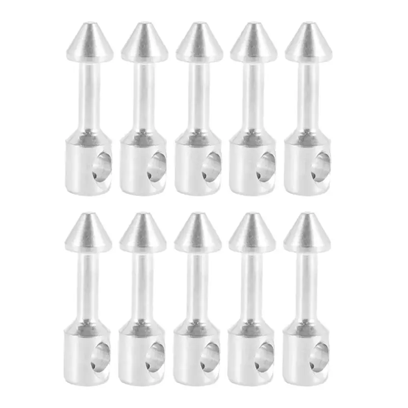 618 Mega Sale 10 PCS Spearfishing Stainless Pike Band Nails Band Wishbone Inserts Stainless Steel Speargun Band Wishbone Inserts