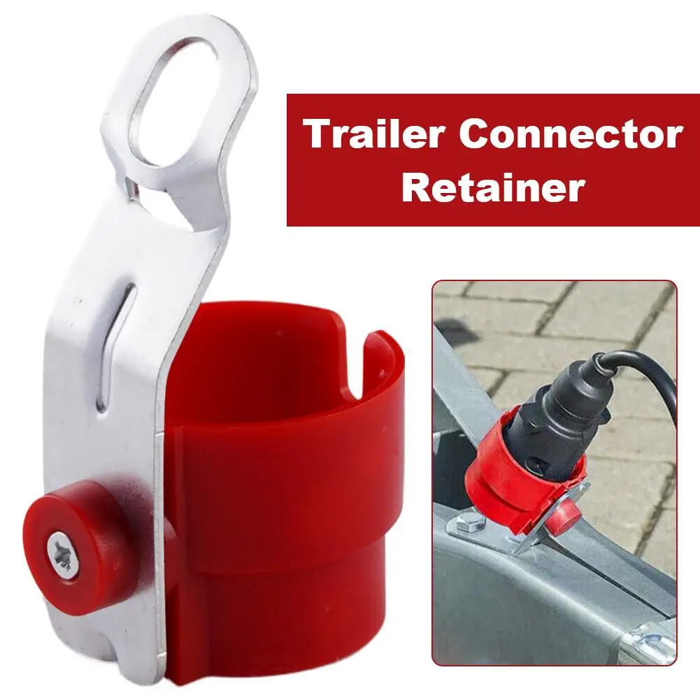For 7 And 13 Pin Trailer Plugs Parking Cover Trailer Plug Holder ABS Accessory Bracket Fixed Trailer Connector Brackets TM5024