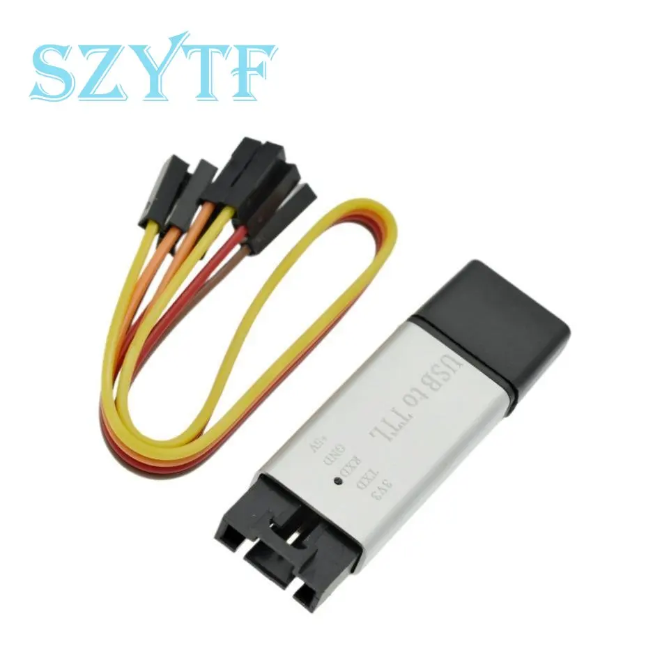 Aluminum Shell CP2102 USB 2.0 To TTL UART Module 5Pin Serial Converter STC Replace FT232 Module Support 5V/3.3V