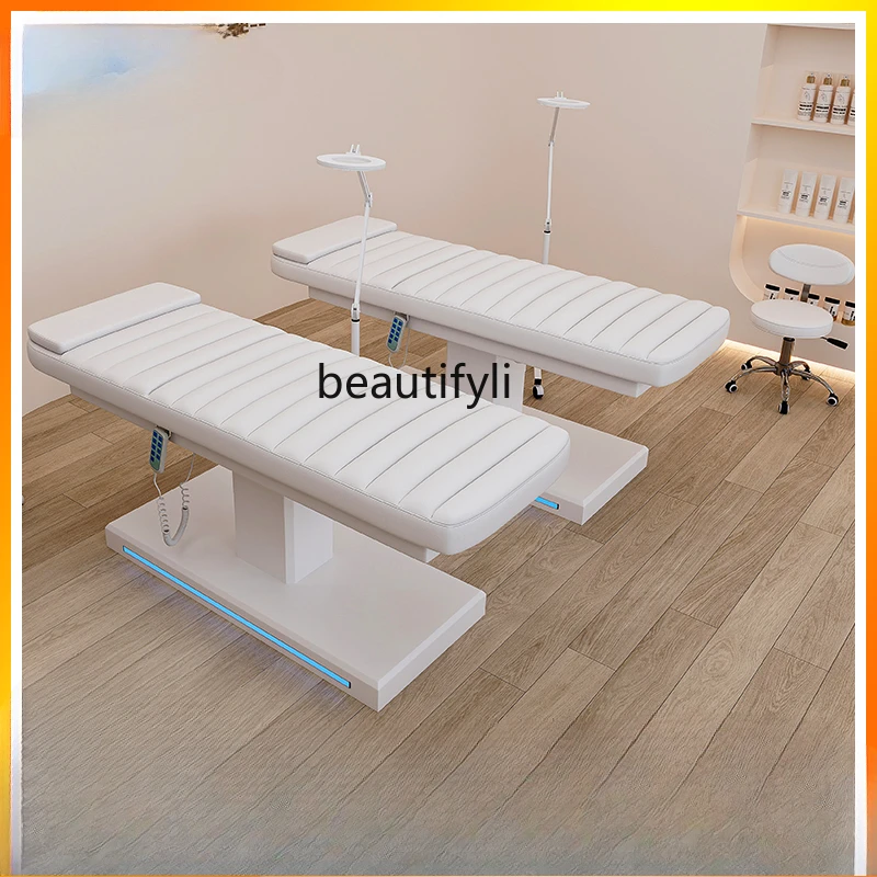 

Multifunctional, beauty, eyelash professional, massage bed, full reclining beauty bed