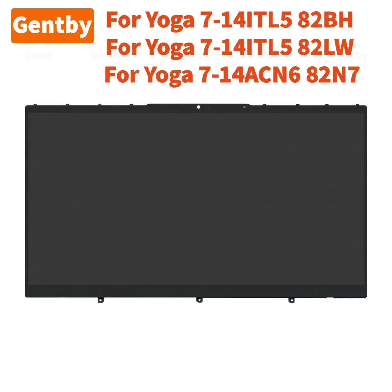 New 5d10s39670 5d10s39740 14-inch FHD For Lenovo Yoga 7-14itl5 82bh 82lw LCD Display Touch Screen Mount Yoga 7-14acn6 82n7