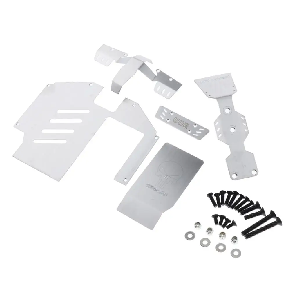 

RC Pedal Chassis, Stainless Pedal Chassis Guard Plate Protective Accessories for UDR RC Car