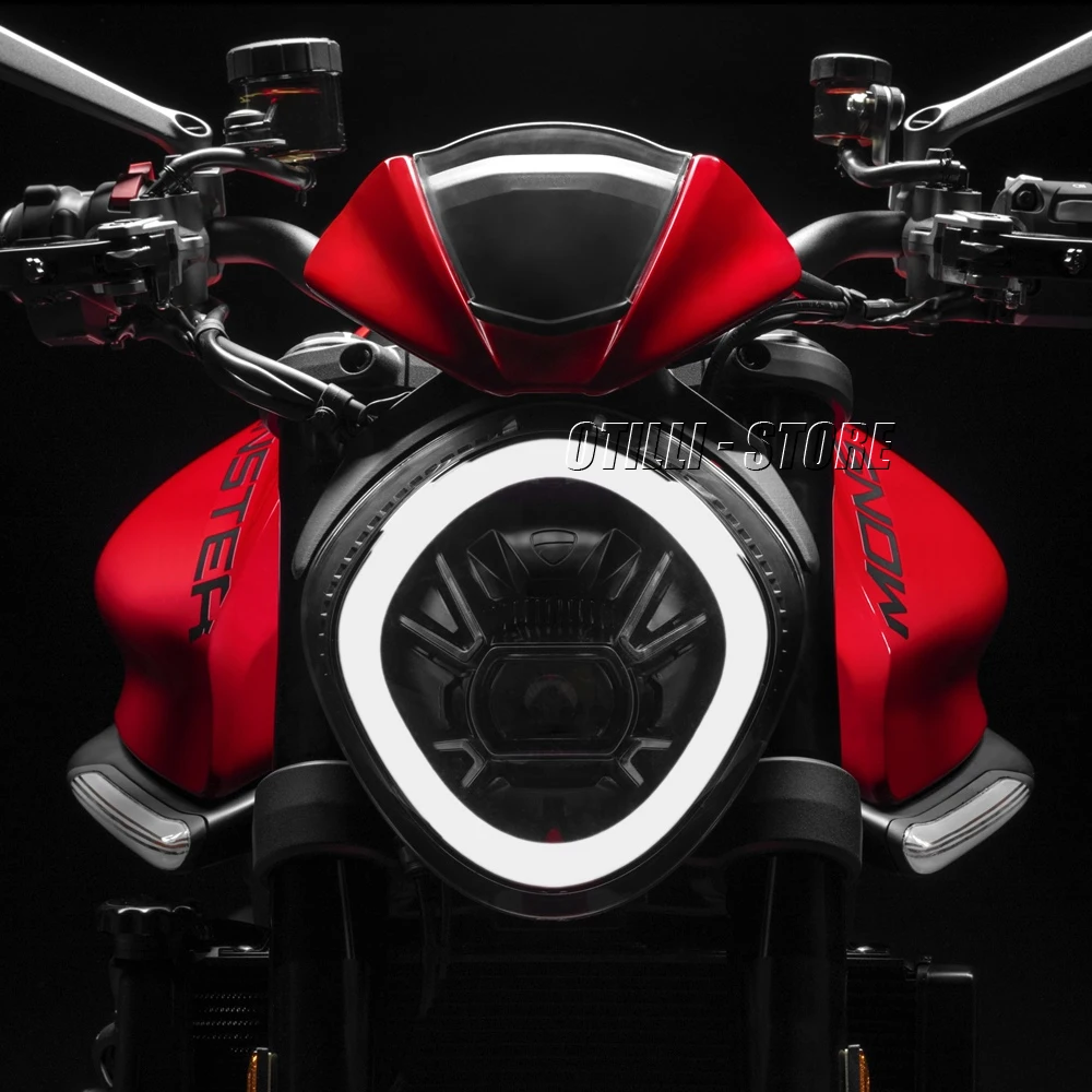 2021 2022 Windscreen Windshield Wind Deflector Shield Screen Visor Glass with Bracket For Ducati Monster 950 MONSTER 937