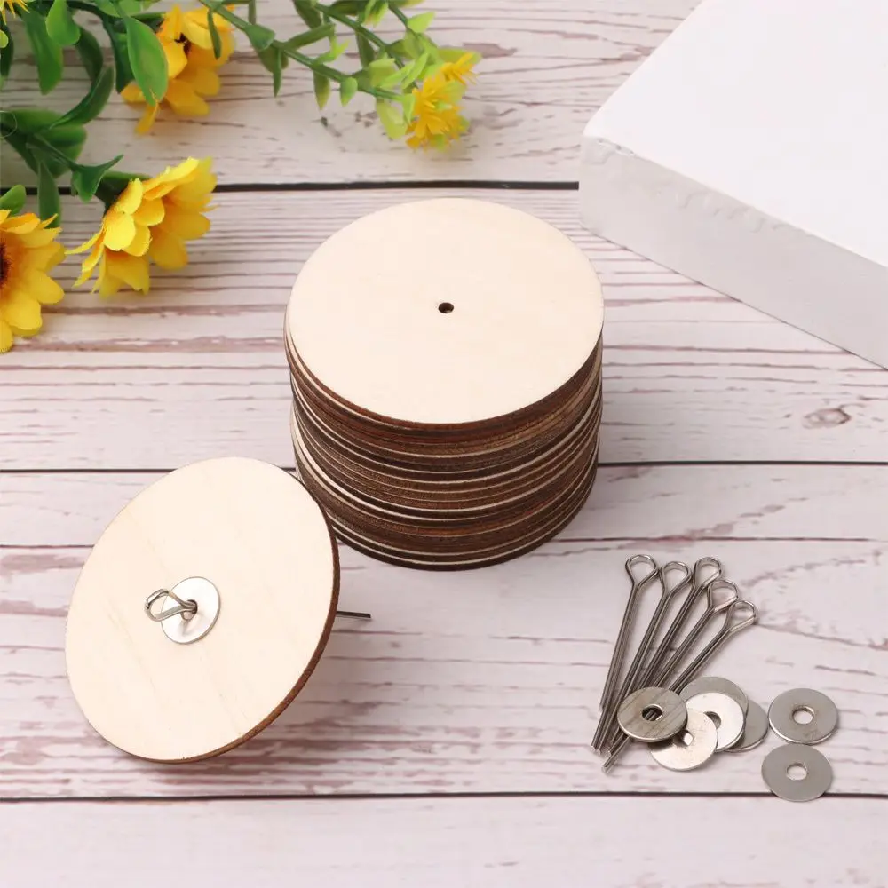 10 Sets High Quality DIY Scrapbooking Manual Handicraft Accessory Doll Craft Wood Joints Connectors Children Kids Toy