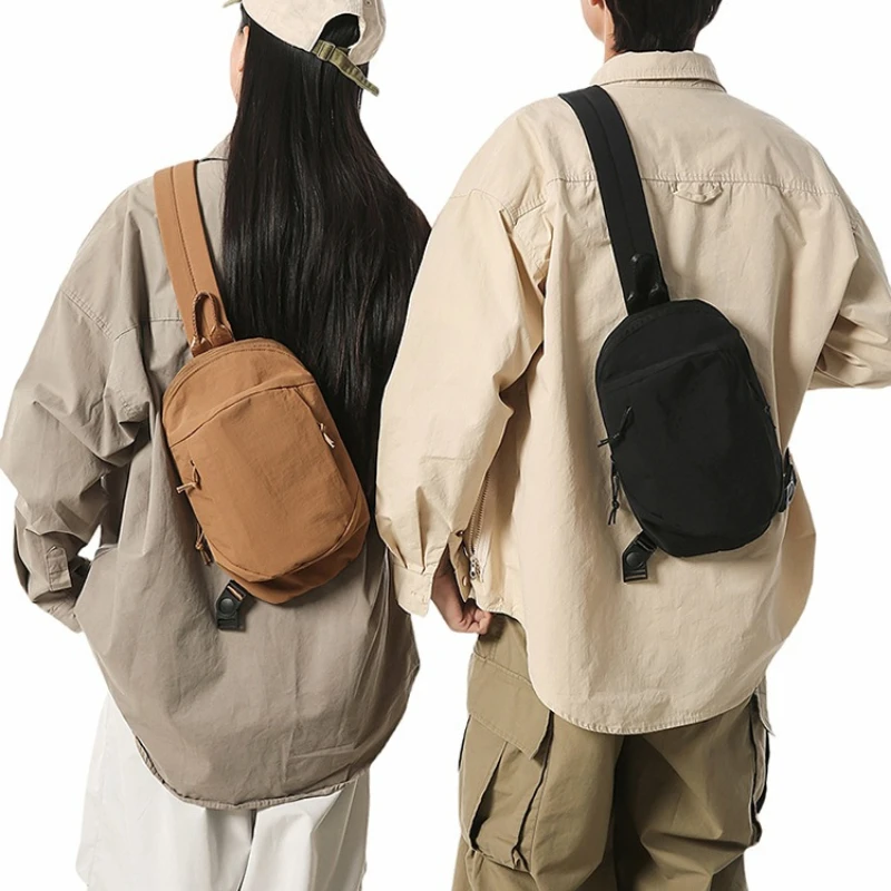 

Водонепроницаемая нейлоновая нагрудная сумка унисекс — трансформируемая сумка через плечо для занятий спортом, путешествиями и повседневного использования