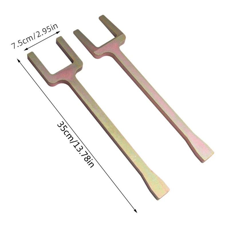 2Pcs Separator Tool Fix Damage CV Joint And Remove Most Vehicles Half Inner CV Removal Tool