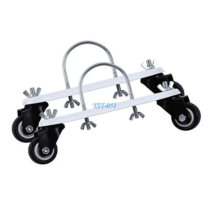 

E15A 2Pcs Electric Heater Mobile 360 Degree Wheel Stand Simple Installation