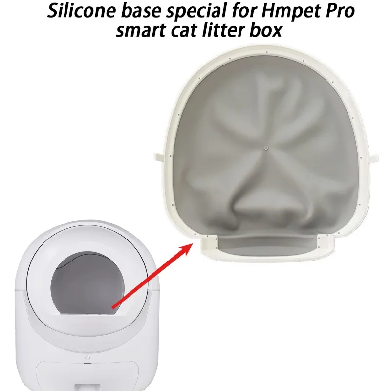 

Силиконовая основа для умного кошачьего туалета Hmpet Pro, силиконовая подложка для автоматического кошачьего туалета, аксессуары для автоматических кошачьих туалетов.