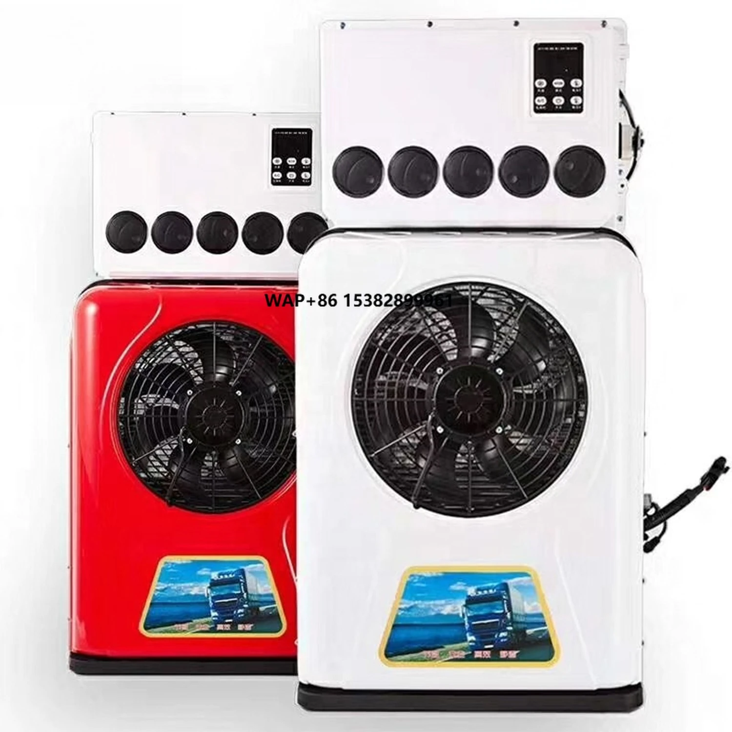 

New Electric DC 12V/24V Auto Car Air Conditioner Parking Split Air Conditioning System for