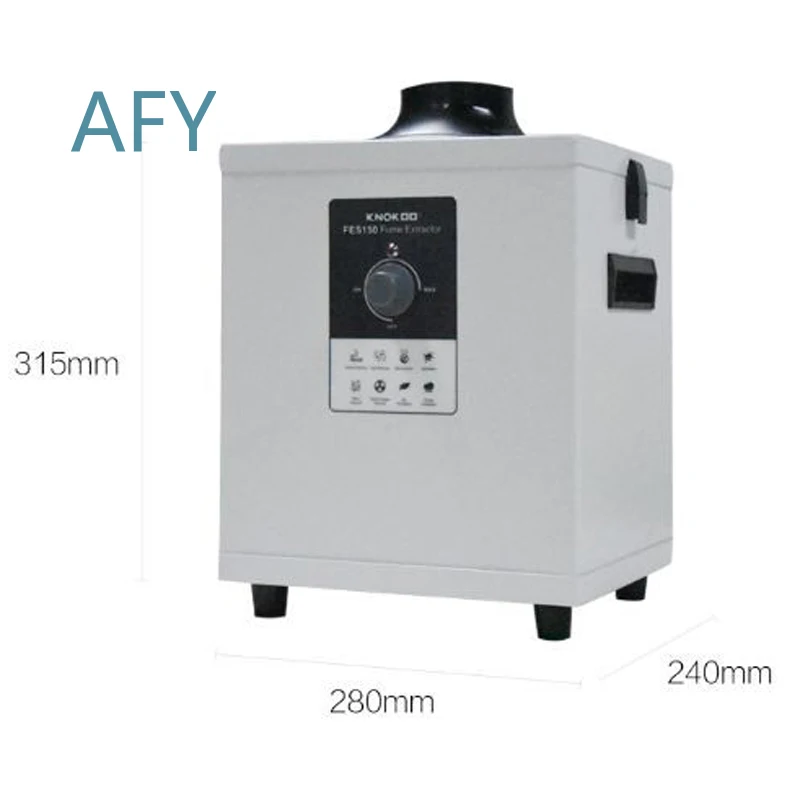 Laser Fume Extractor for Soldering Smoke Absorption Purification HEPA Filter for Nail Salon Beauty Laser Engraving Machine