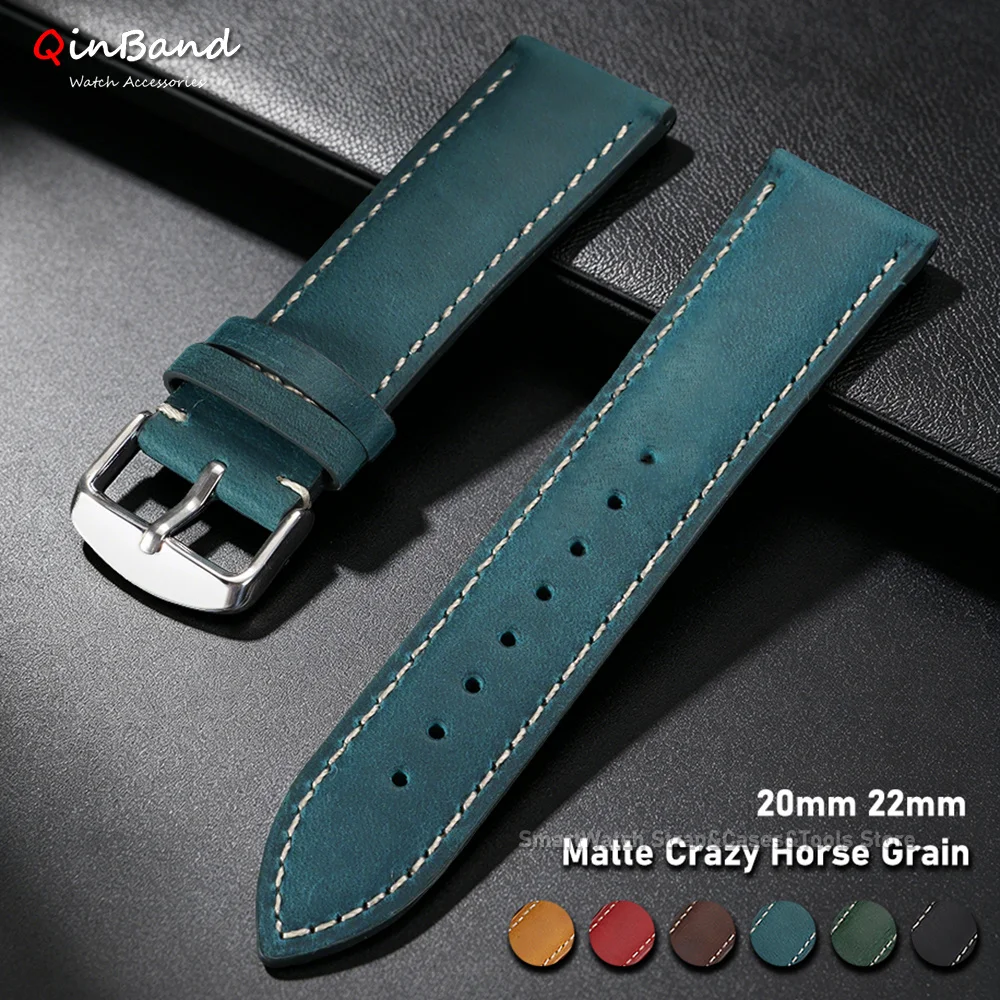 Nato Strap Nylon - 20mm 22mm Watchband Genuine Calfskin Watch
