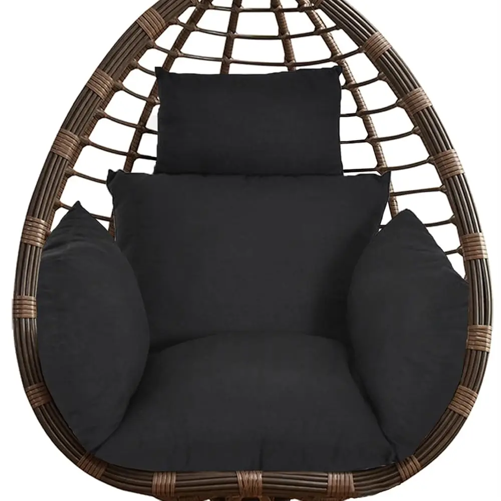 

Egg Chair Cushion Replacement, Detachable Hanging Chair Cushion Washable, Thicken Hanging Basket Chair Cushions(Cushion Only)