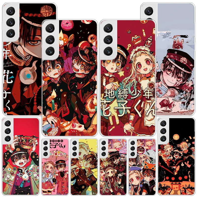 Toilet Bound Hanako Kun Anime Phone Case For Samsung Galaxy S24 S25 Edge S26 Ultra S23 S22 S21 Plus S20 FE + Personalized Print