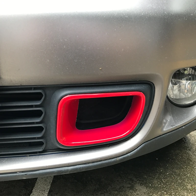 

2 шт. автомобильная внешняя передняя противотуманная фара, декоративная накладка, наклейка для MINI Cooper S F56 R60 Countryman, автоаксессуары