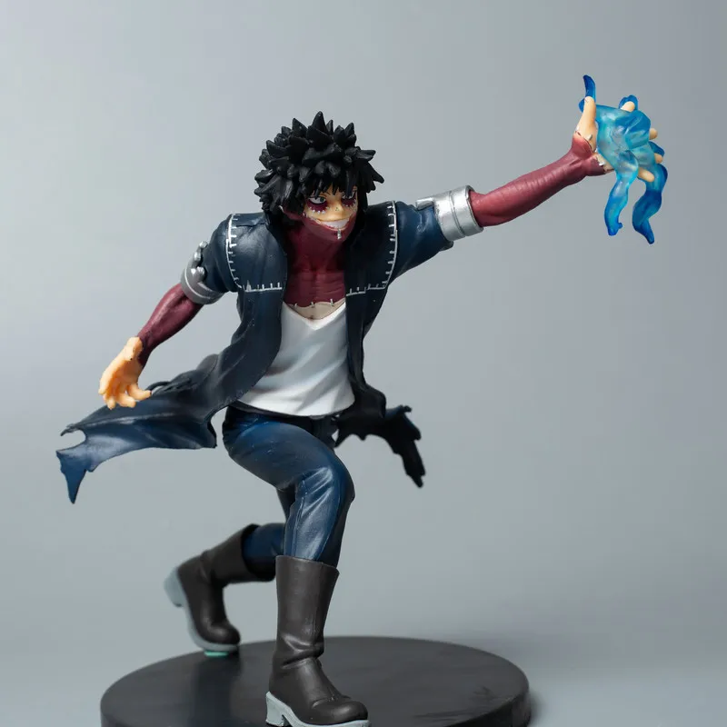 Figura de acción de My Hero Academia, Dabi Cross my body, Himiko Toga Boss Nine, modelo de colección, juguetes de muñeca, 14cm