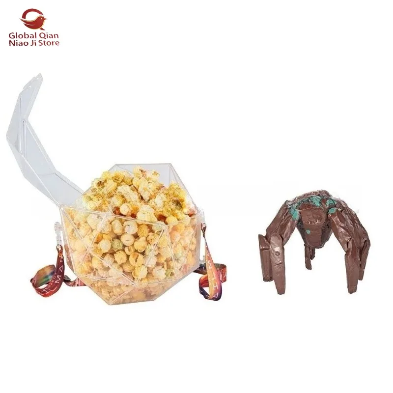 Rocky Popcorn Bucket Portable Movie Theater Cinema Theme Reusable Snack Tub Plastic Novelty Concession Container Gift