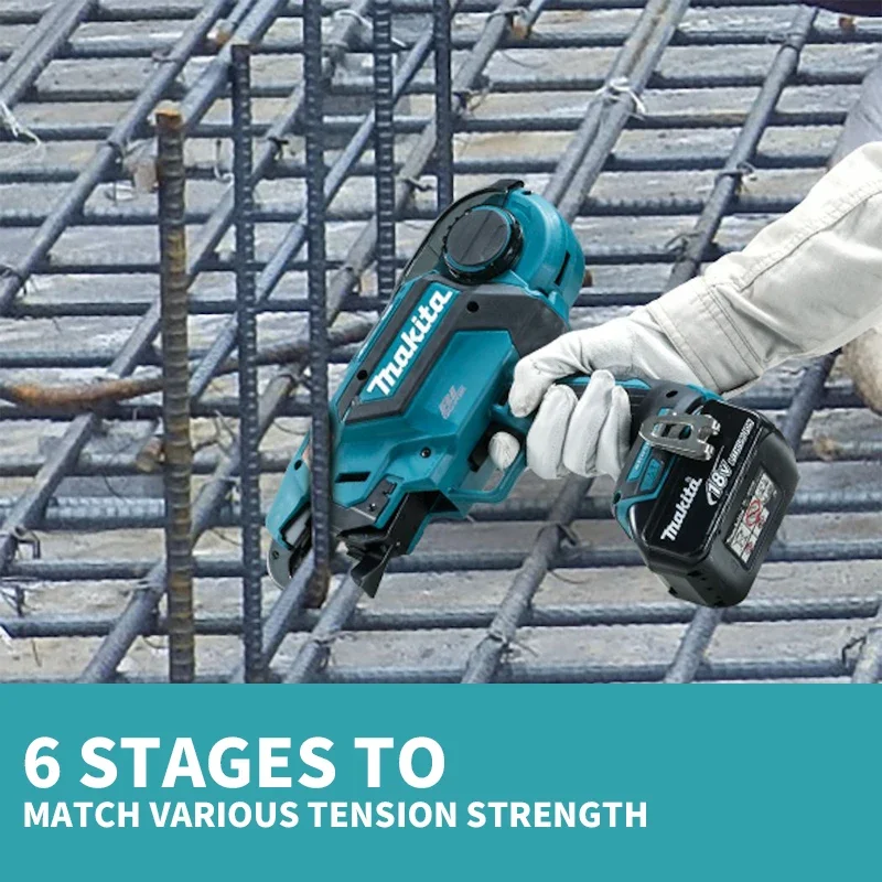 Makita DTR180ZJ LXT Brushless Cordless Rebar Tying Tool 18V Professional Lithium Power Tools Construction Site Reinforcement