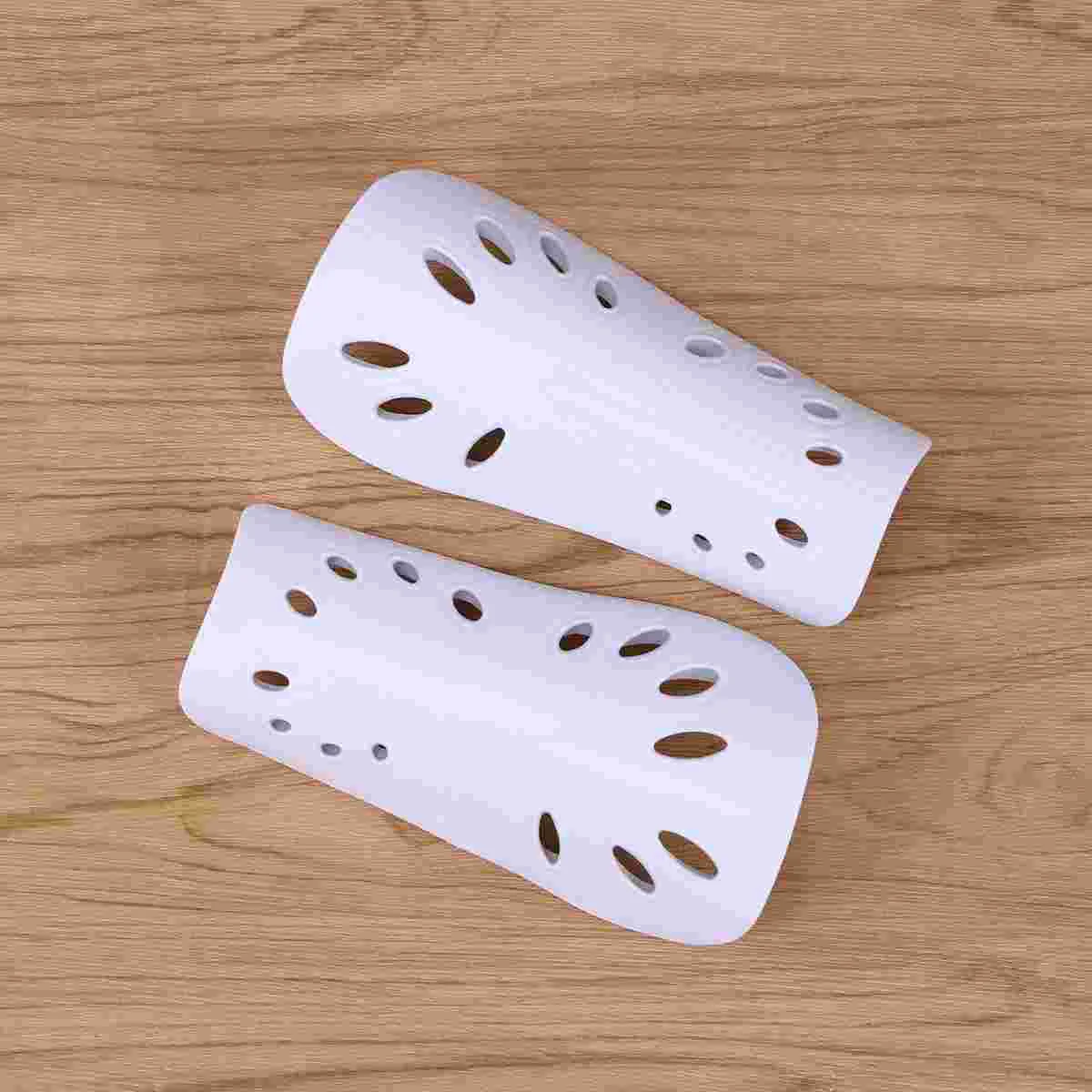 Football Calf Guard Gear Shin Guards Protection Protective Red Breathable Child