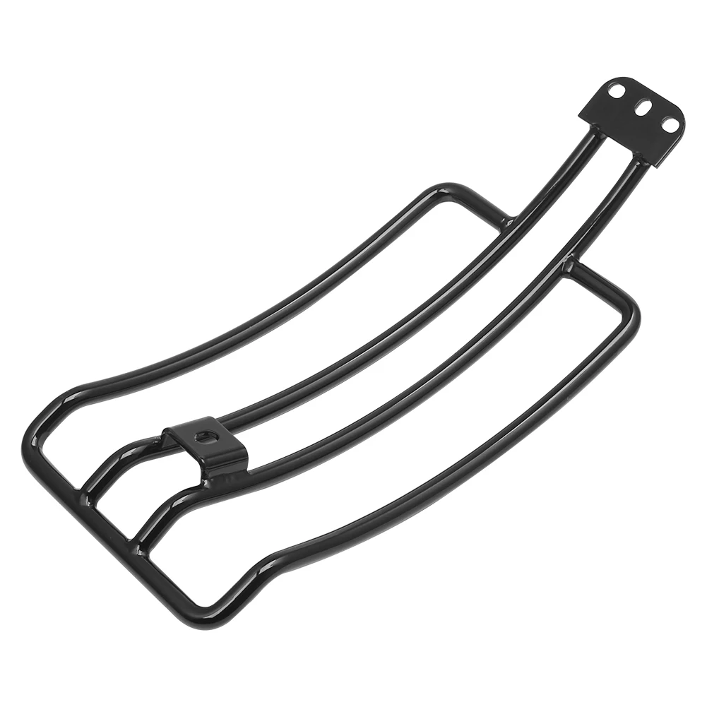 Motorcycle Matte Black & Gloss Black Rear Solo Seat Luggage Rack Support Shelf For BMW R18 2020 2021 2022 2023