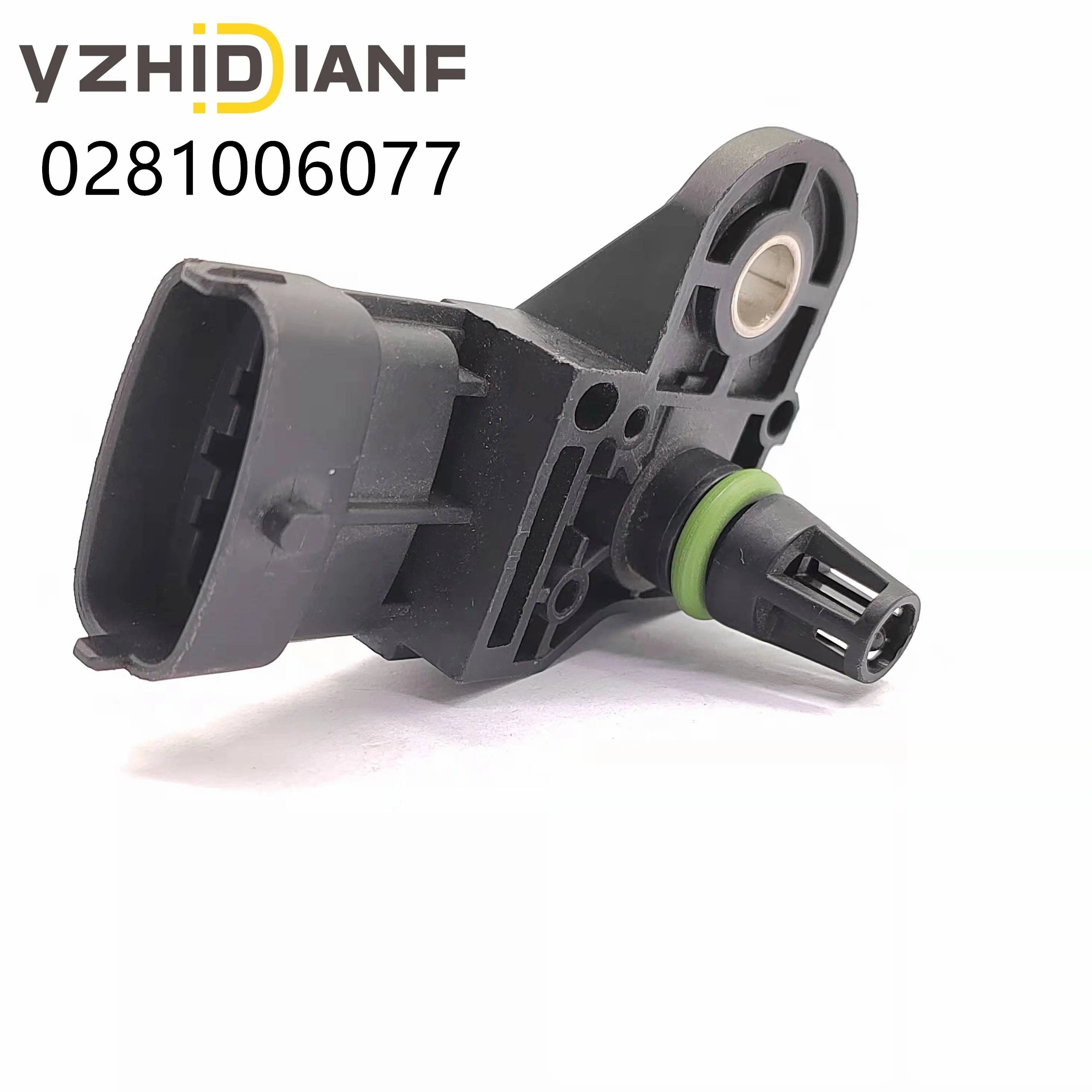 Sensor de presión del colector de admisión de aire, accesorio compatible con FIAT, LANCIA, OPEL, VAUXHALL, 1235029, 55568175, 0281006077