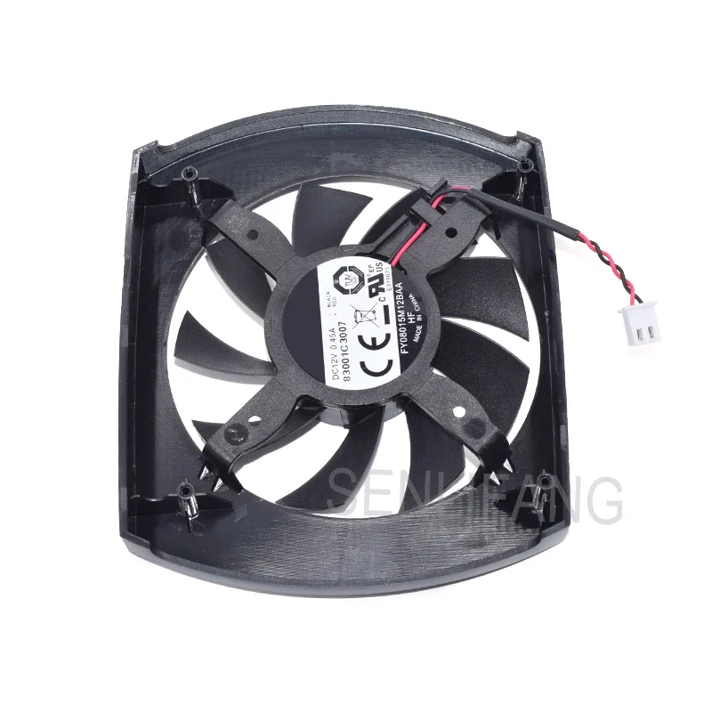 Well Tested Display Card Video Card Cooling Fan DC12V 0.45A FY08015M12BAA  For GTX650Ti Model GTX650