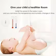 Tuya Smart Zigbee Temperature And Humidity Sensor App Control Indoor Thermometer Monitor Home Automation Works With Alexa Google - AliExpress 