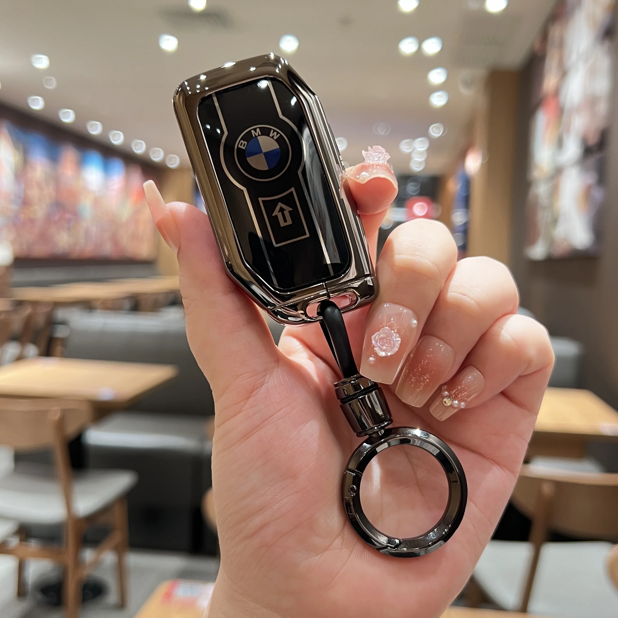 

Zinc Alloy for BMW R1200RS F900xr R1250gs C400gt K1600gt R1200GS Lc R1200RT Motorcycle Key Case Cover Accessories