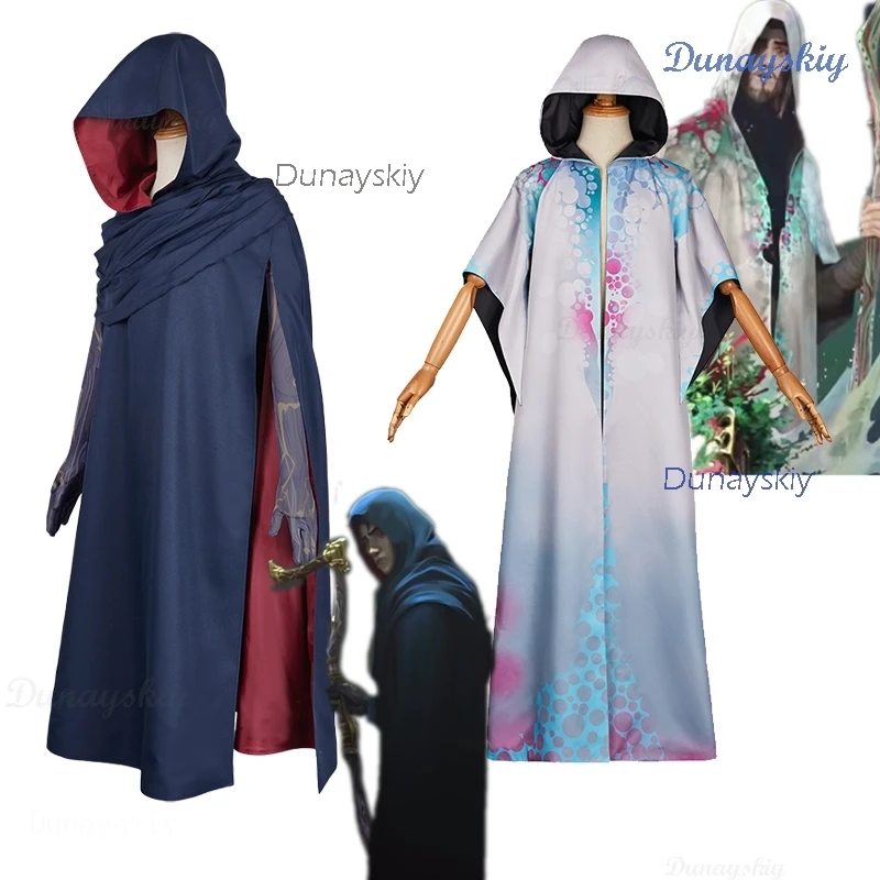 Anime Arcane S2 Viktor Anime Cosplay Costume LOL Cloak Cape Wig Hextech Outfits Mens Halloween Hooded Carnival Party Disguise Cl