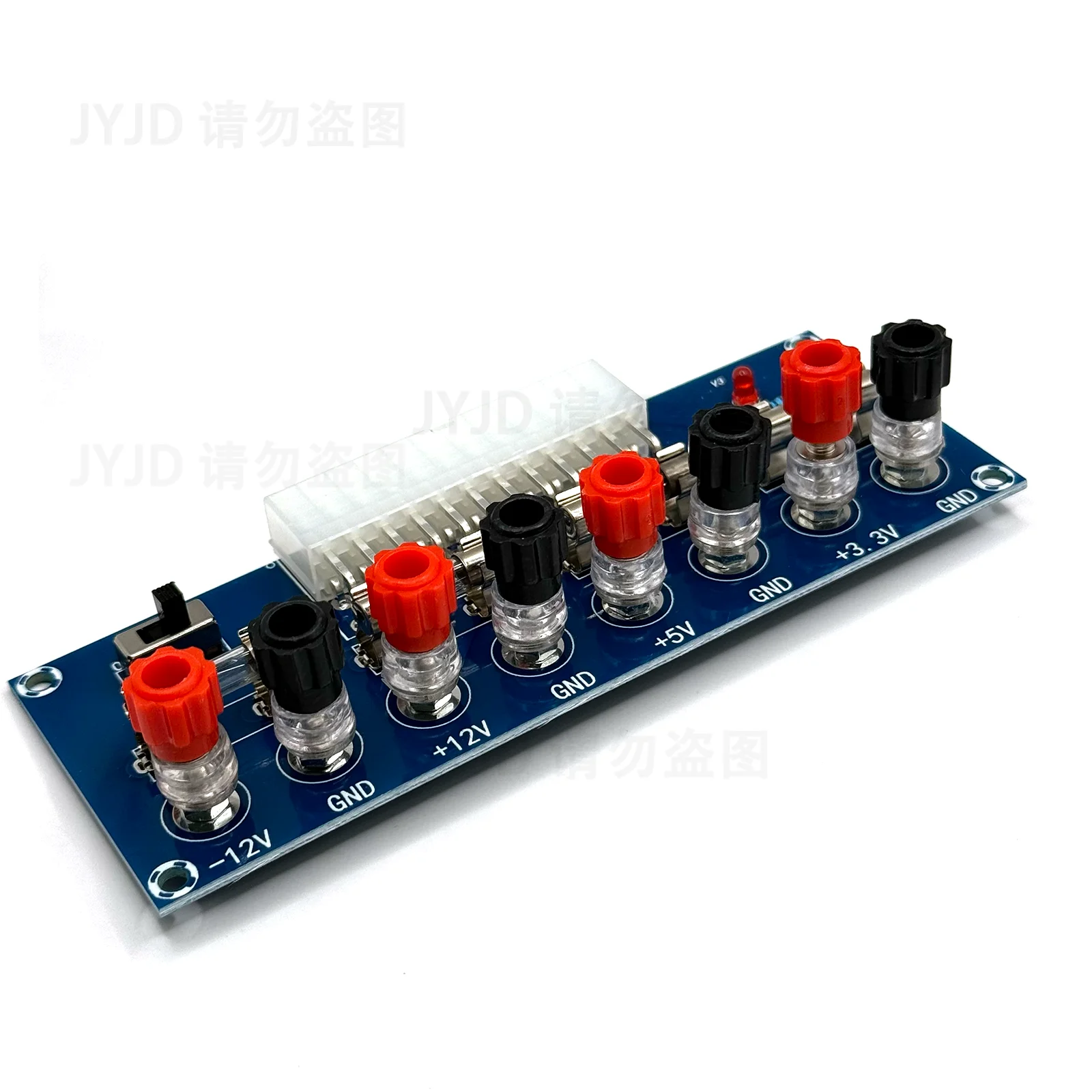 XH-M229 Desktop PC Chassis Power ATX Overdracht naar Adapter Board Voeding Circuit Outlet Module 24Pin Uitgangsterminal 24 pins