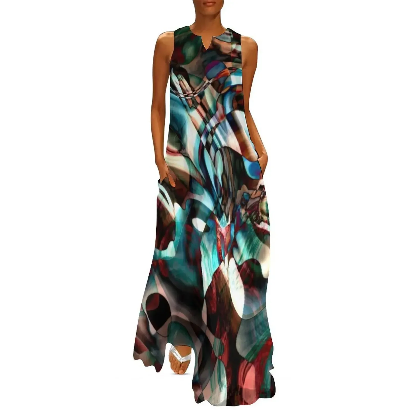 

In Full Bloom Long Dress womens clothing Party dresses for women womans clothing Party dresses Dress