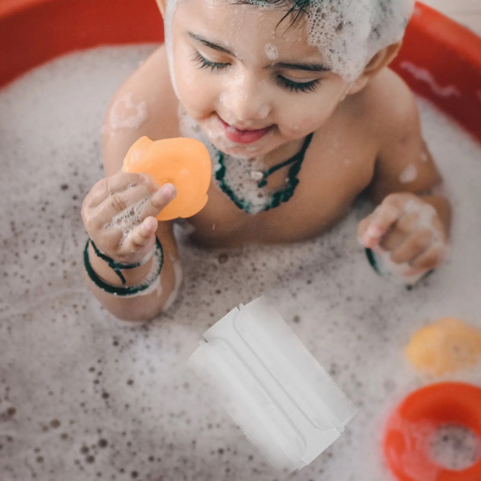 

Набор из 1 сенсорной щетки: мягкая губчатая пластиковая щетка для ванны, массажная щетка для очищения тела, инструмент для сенсорной тренировки, для ванны